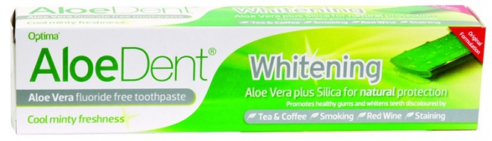 Aloe pura pasta dientes blanqueante