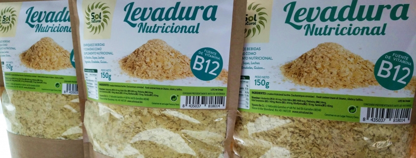 Levadura nutricional B12 SOL NATURAL 150 gr